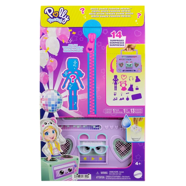 POLLY POCKET DISCO FASHION REVEAL ΣΕΤ