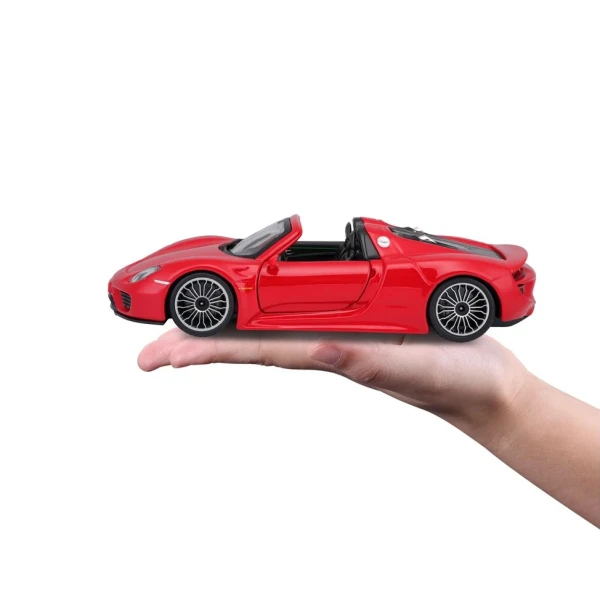 BBURAGO 1:24 PORSCHE 918 SPYDER RED