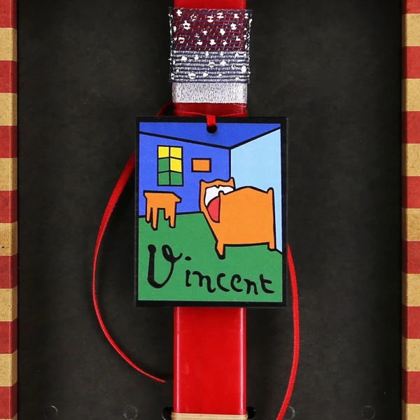 SYNCHRONIA HANDMADE CANDLE 30 cm BASIC - VINCENT