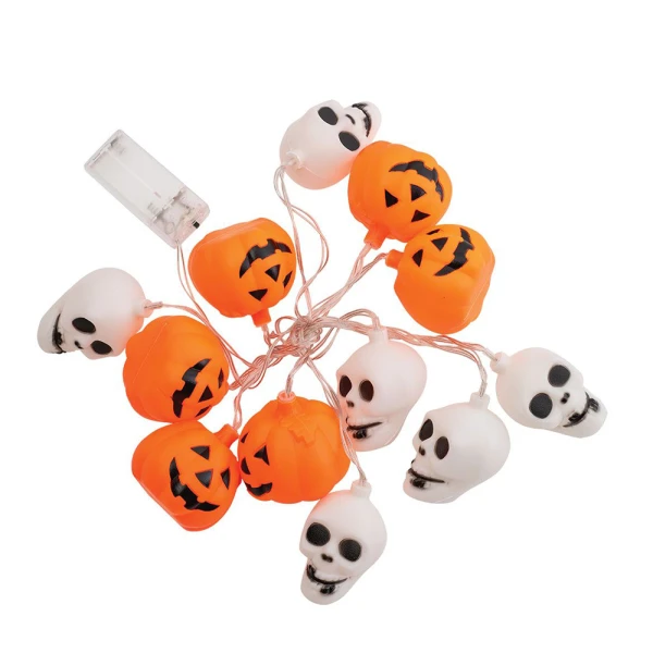 HALLOWEEN PUMPKINS AND SKULLS LIGHTS 