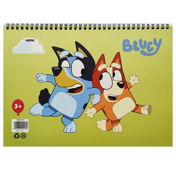 ΜΠΛΟΚ ΖΩΓΡΑΦΙΚΗΣ Α4 30 ΦΥΛΛΑ BLUEY