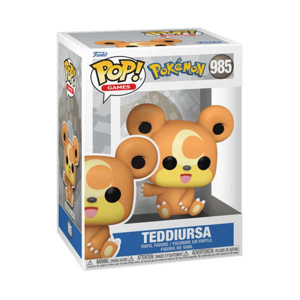 FUNKO POP! GAMES POKEMON ΦΙΓΟΥΡΑ ΒΙΝΥΛΙΟΥ TEDDIURSA 985
