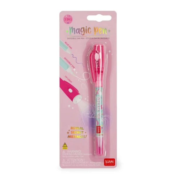 LEGAMI MAGIC PEN WITH INVISIBLE INK - UNICORN