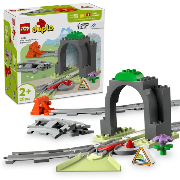 LEGO® DUPLO® TOWN TRAIN TUNNEL AND TRACKS EXPANSION SET