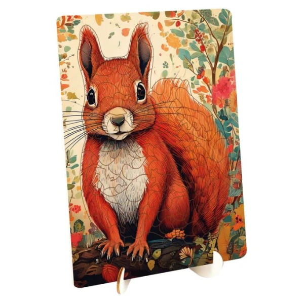 WOODEN PUZZLE IN 6 UNIQUE DESIGNS