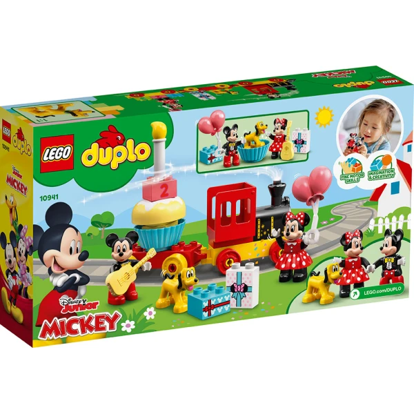 LEGO DUPLO ΤΡΕΝΟ ΓΕΝΕΘΛΙΩΝ ΤΟΥ ΜΙΚΥ & ΤΗΣ ΜΙΝΝΙ