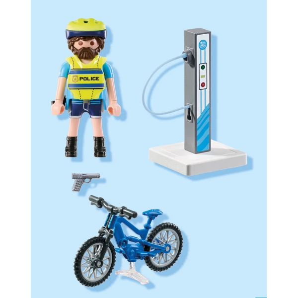 PLAYMOBIL ACTION HEROES POLICE BIKE PATROL