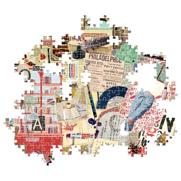 CLEMENTONI PUZZLE MORE IS MORE BOOK & WRITING 1000 pcs 