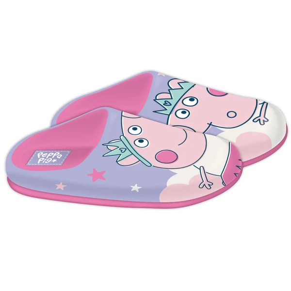 KIDS SLIPPERS WITH SOLE PEPPA PIG