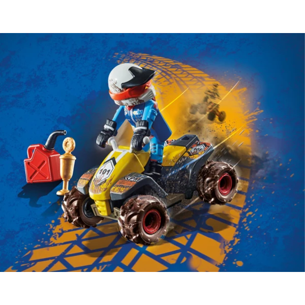 PLAYMOBIL CITY ACTION ΟΔΗΓΟΣ ΑΓΩΝΩΝ ΜΕ ΓΟΥΡΟΥΝΑ 4Χ4
