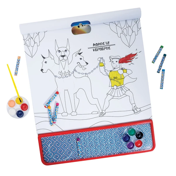 GIGA BLOCK DRAWING SET 4 IN 1 HERCULES LABORS