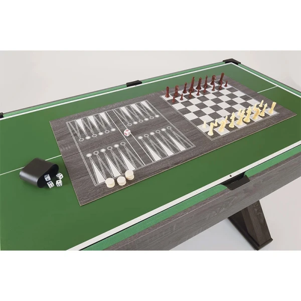 GARLANDO ALL IN 9 FLOOR MULTIGAME (9 GAMES IN 1) WITH TELESCOPIC RODS