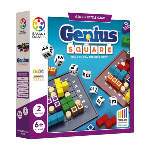 SMARTGAMES BOARD GAME GENIUS SQUARE 