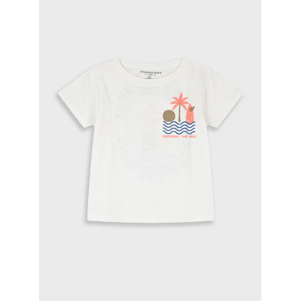 ENERGIERS BLOUSE BOY BEBE ECRU