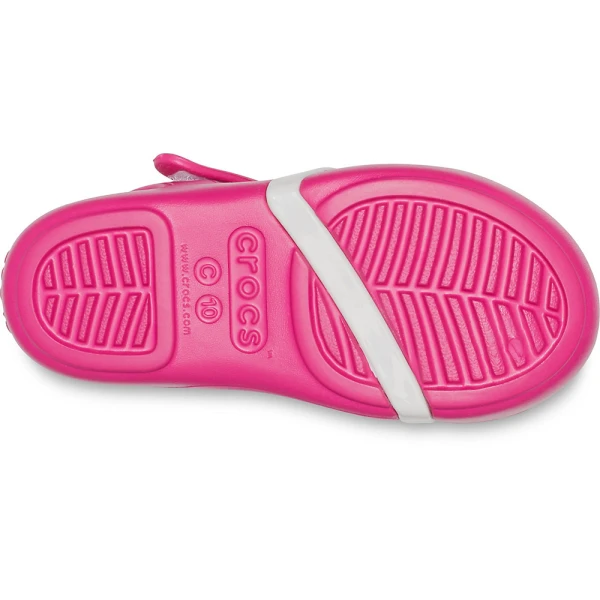 CROCS LINA CHARM SANDAL K CANDY PINK