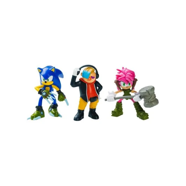 P.M.I. SONIC PRIME ΣΥΛΛΕΚΤΙΚΕΣ ΦΙΓΟΥΡΕΣ 6,5 εκ. 3PACK - 4 ΣΧΕΔΙΑ