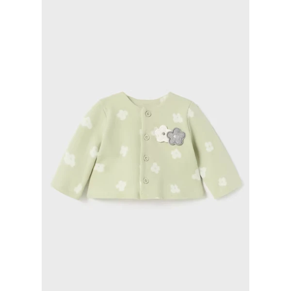 MAYORAL SET CARDIGAN SKIRT GREEN