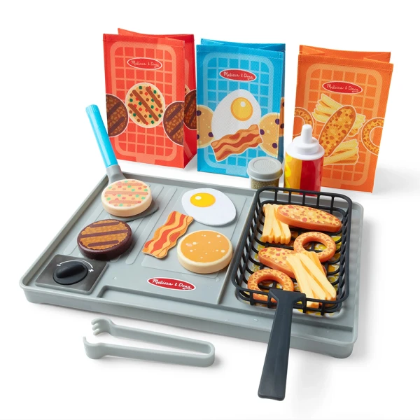 MELISSA & DOUG ΣΕΤ FLIP AND FRY ΓΚΡΙΛ