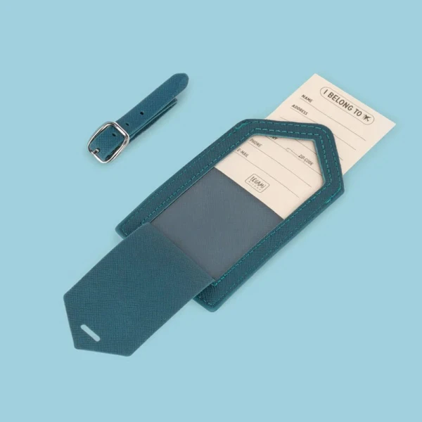LEGAMI LUGGAGE TAG - PETROL