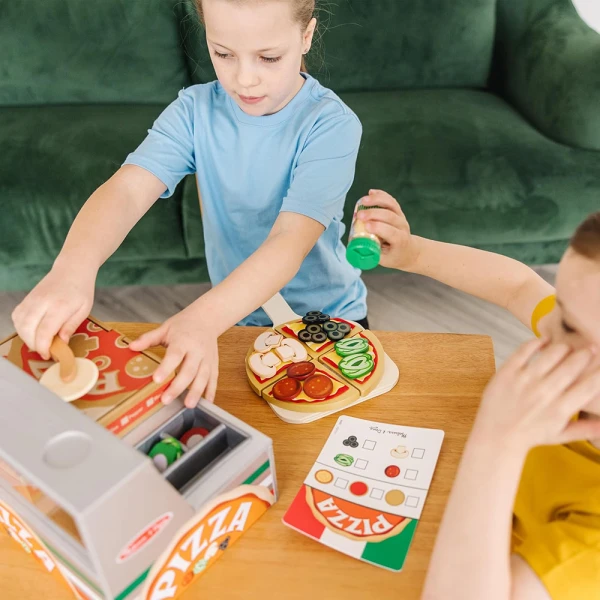 MELISSA & DOUG ΣΕΤ ΞΥΛΙΝΟΣ ΠΑΓΚΟΣ ΓΙΑ ΠΙΤΣΑ