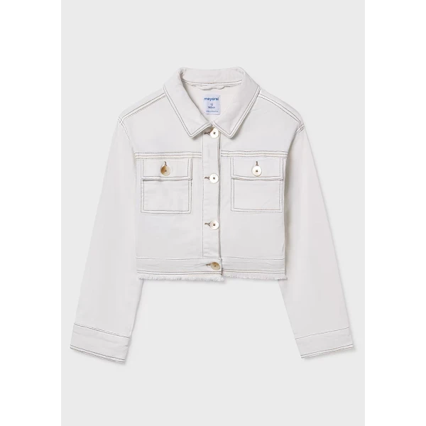 MAYORAL JACKET GABARDINE ECRU 