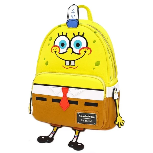 LOUNGEFLY SPONGEBOB 20TH ANNIVERSARY MINI BACKPACK (NICBK0001)