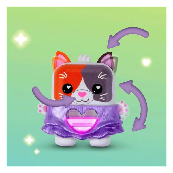NANO-MALS ELECTRONIC FIDGET PET - PURRNELOPE THE CALICO KITTY