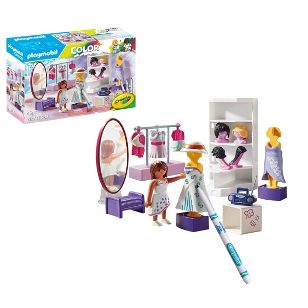 PLAYMOBIL COLOR DRESSING ROOM