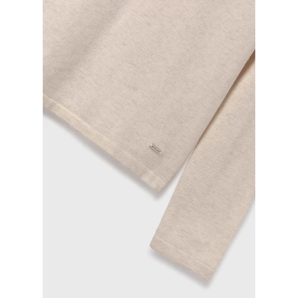MAYORAL KNIT TURTLENECK BASIC IVORY