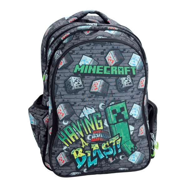 PRIMARY SCHOOL OVAL BACKPACK MINECRAFT METRO ART 2