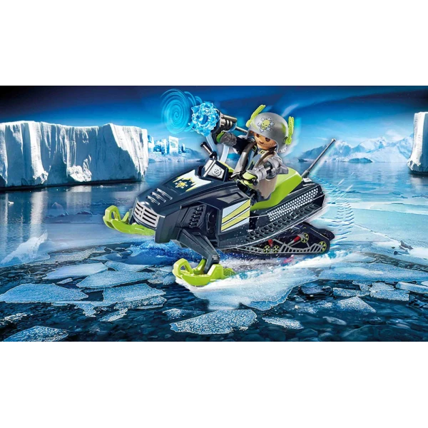 PLAYMOBIL TOP AGENTS ICE SCOOTER ΤΩΝ ARCTIC REBELS