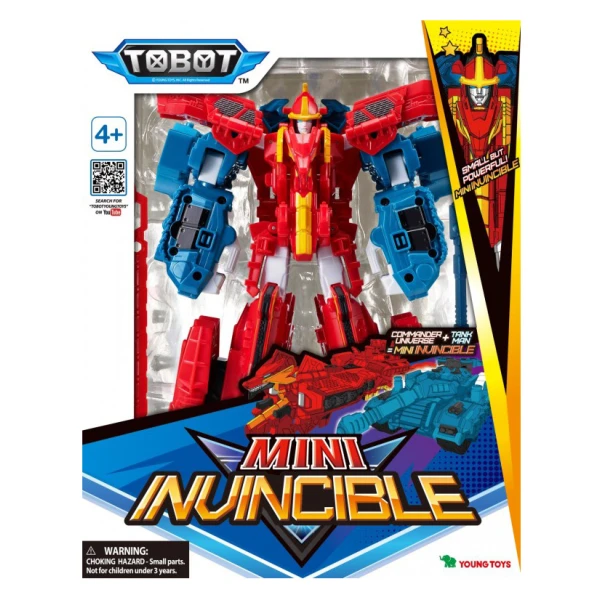 TOBOT GALAXY DETECTIVES ROBOT MINI INVINCIBLE