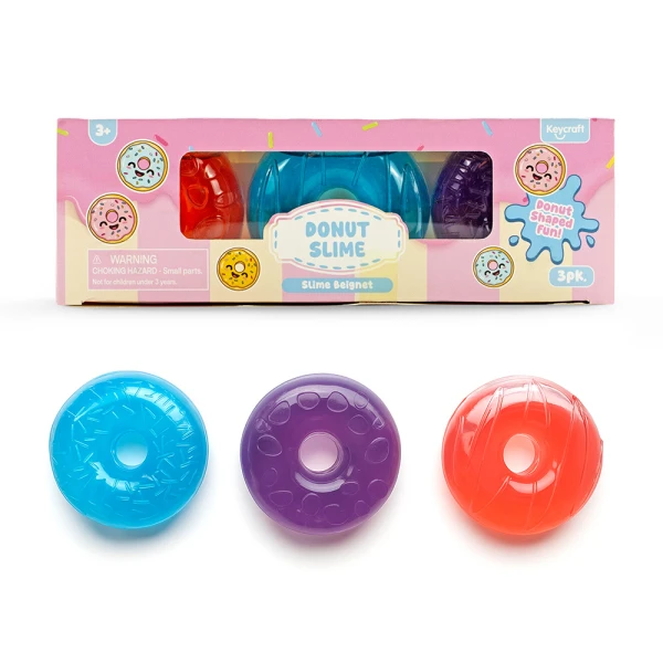 KEYCRAFT DONUT SLIME 3-PACK