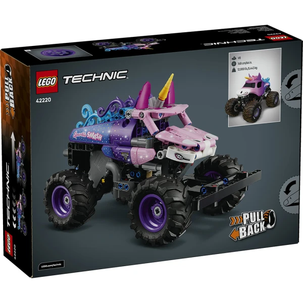 LEGO® TECHNIC™ MONSTER JAM™ SPARKLE SMASH™ PULL-BACK