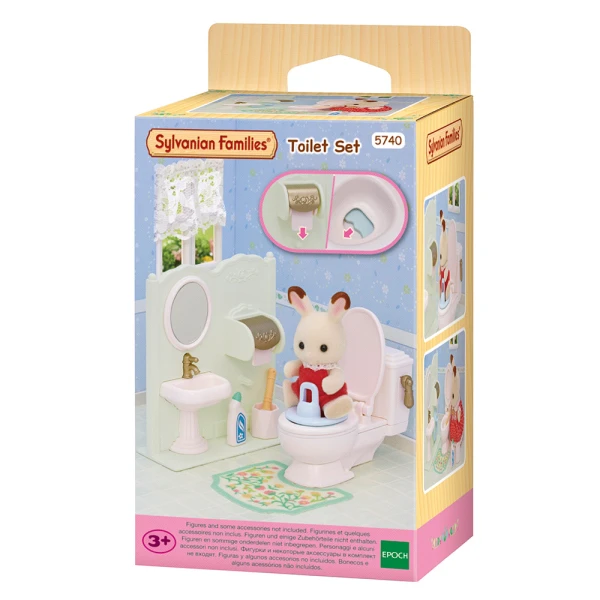 THE SYLVANIAN FAMILIES ΣΕΤ ΤΟΥΑΛΕΤΑΣ