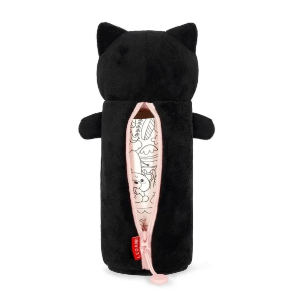 LEGAMI PLUSH PENCIL CASE SUPER SOFT - KITTY