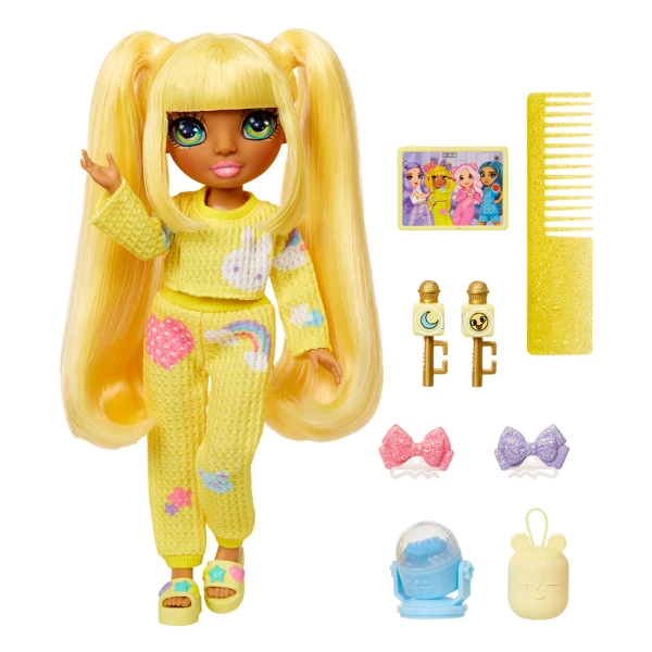 RAINBOW HIGH JUNIOR HIGH PJ PARTY ΚΟΥΚΛΑ - SUNNY (YELLOW)