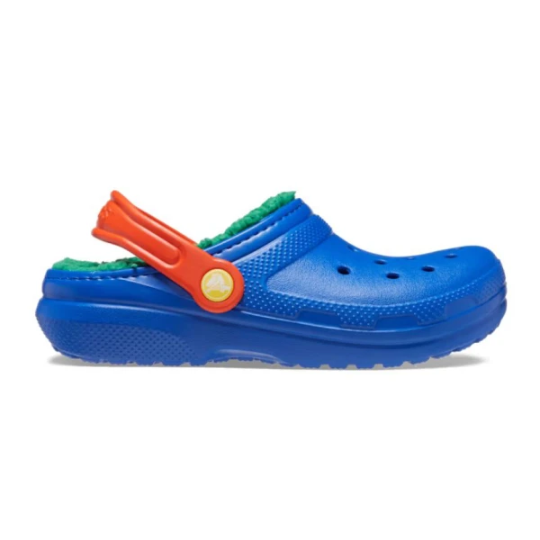 CROCS CLASSIC LINED CLOG K BLUE BOLT/MULTI