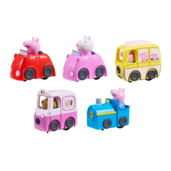 PEPPA PIG WHIZZ AROUND VEHICLES WITH MOTION - 5 DESIGNS
