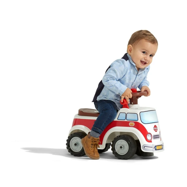 BABY FALK VINTAGE MINIVAN RIDE-ON WITH OPENING SEAT