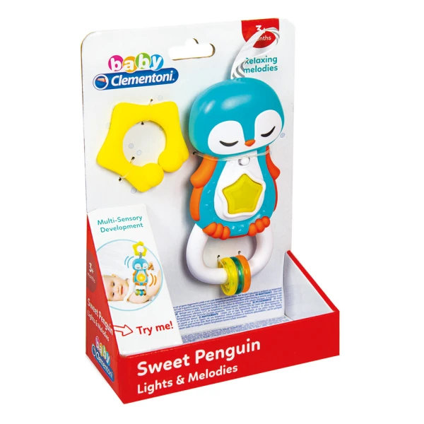 BABY CLEMENTONI ΒΡΕΦΙΚΗ ΗΛΕΚΤΡΟΝΙΚΗ ΚΟΥΔΟΥΝΙΣΤΡΑ ΠΙΓΚΟΥΙΝΟΣ ΓΙΑ 3+ ΜΗΝΩΝ