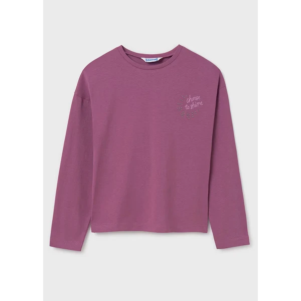 MAYORAL LONG SLEEVES BLOUSE PURPLE