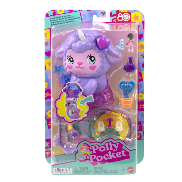 POLLY MINI - THE WORLD OF POLLY SET - COZY DREAMLAND LAMB COMPACT