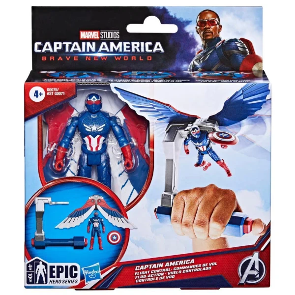 MARVEL EPIC HERO SERIES BRAVE NEW WORLD CAPTAIN AMERICA ΦΙΓΟΥΡΑ 10 εκ. FLIGHT CONTROL