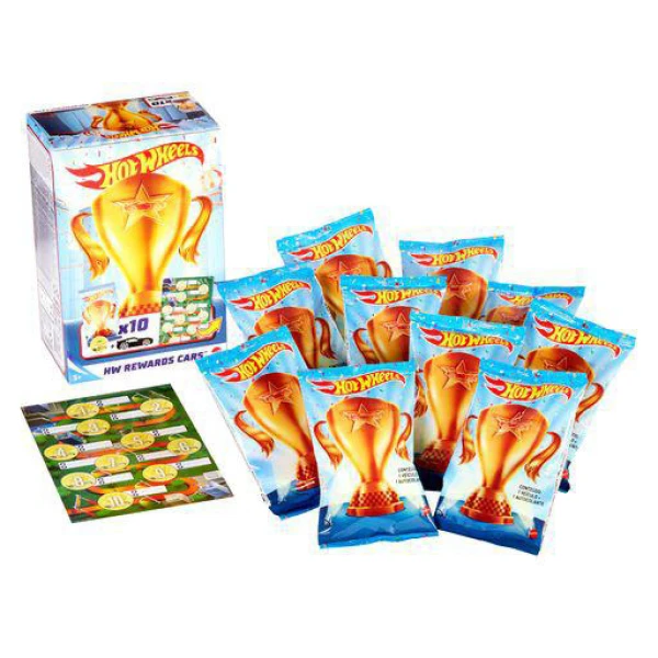 HOT WHEELS REWARDS CARS 10-PACK
