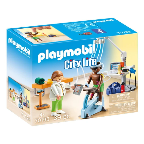 PLAYMOBIL CITY LIFE LARGE HOSPITAL PHYSICAL THERAPIST
