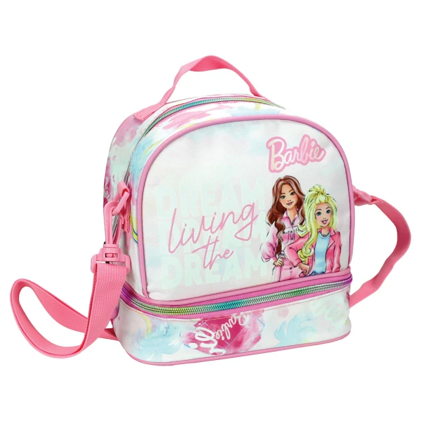 OVAL LUNCH BAG BARBIE PAINTS