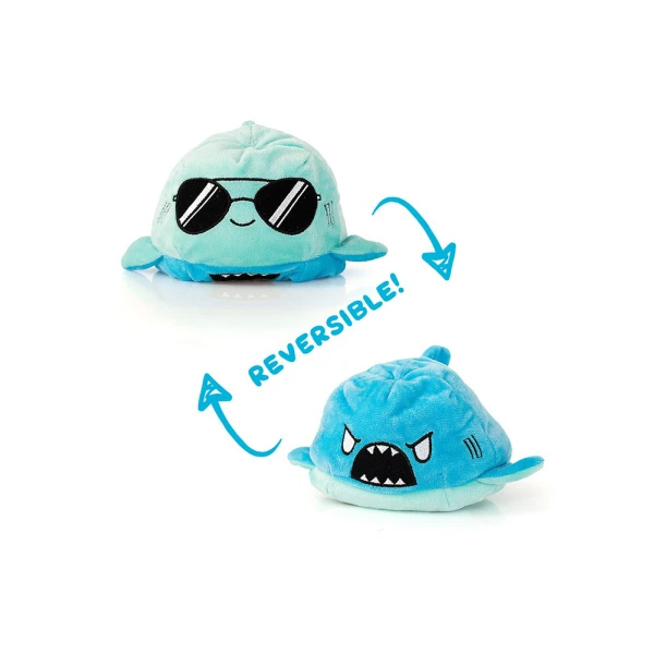 PLUSH SHARK FLIPETS 15 cm MOOD CHANGING