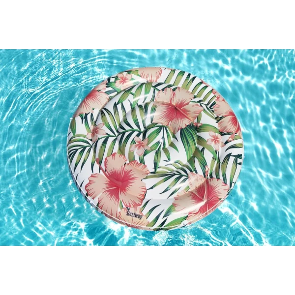 BESTWAY INFLATABLE FLOAT PEACEFUL PALMS ISLAND 158 cm