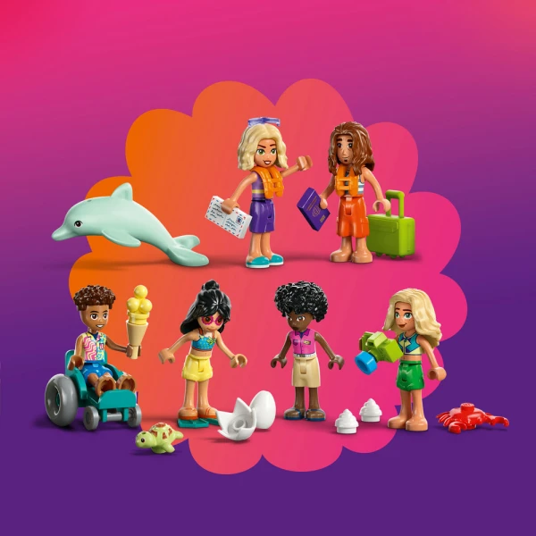 LEGO® FRIENDS ΠΑΡΑΛΙΑΚΟ ΘΕΡΕΤΡΟ ΓΙΑ ΟΙΚΟΓΕΝΕΙΑΚΕΣ ΔΙΑΚΟΠΕΣ